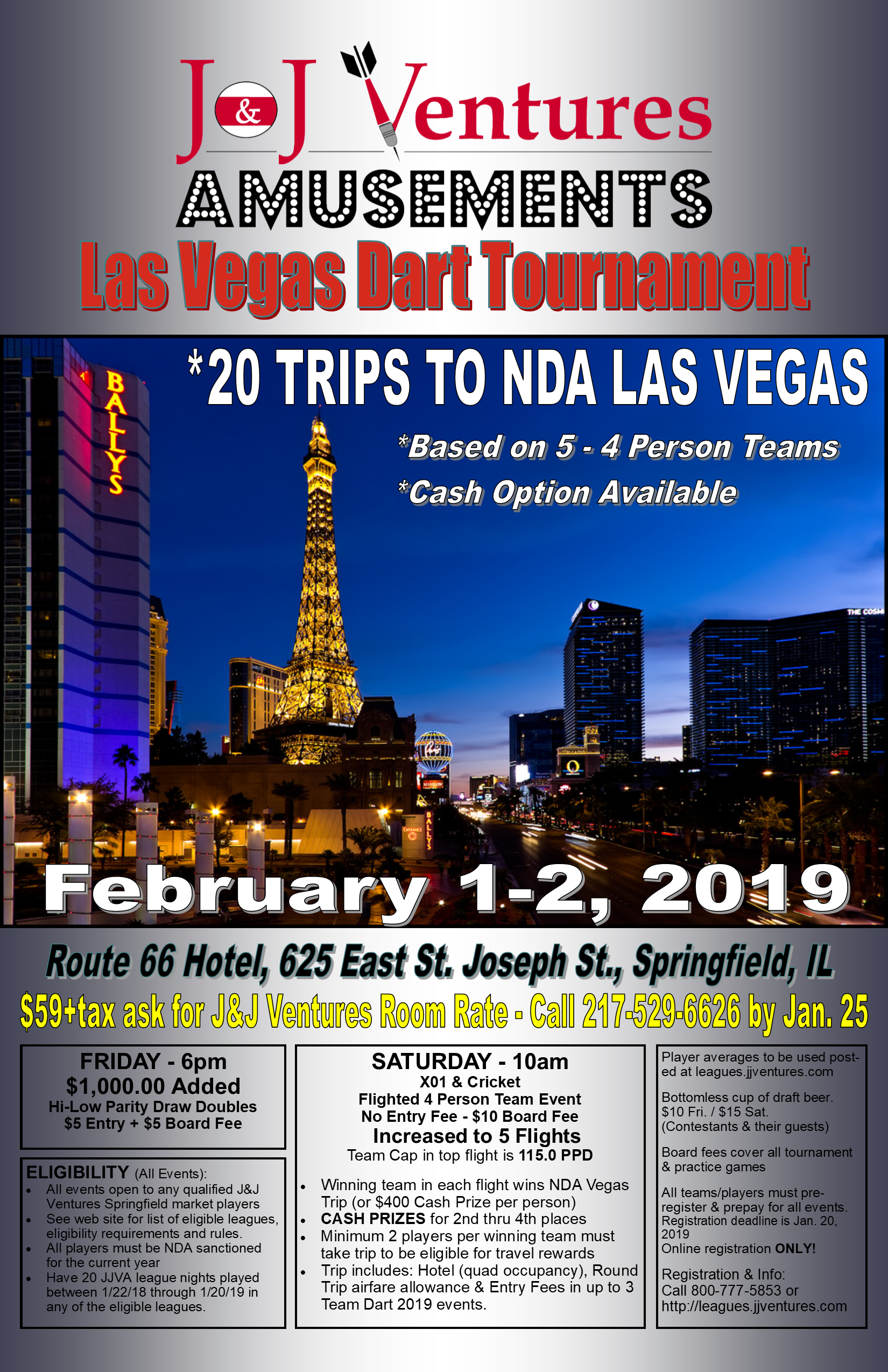 Springfield Market Las Vegas Dart Tournament